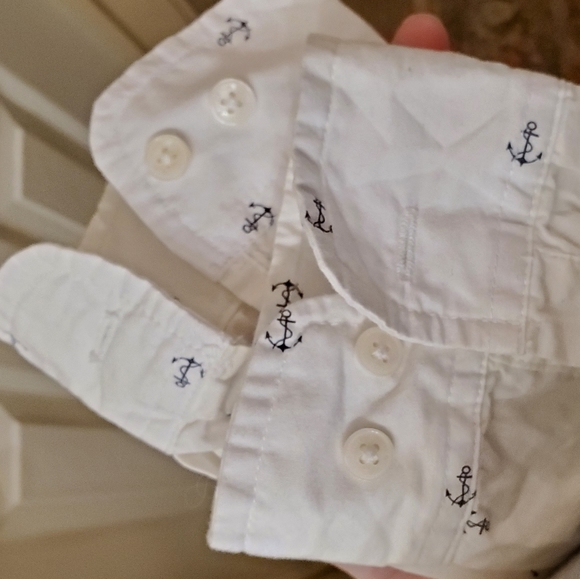 BOGO Denim & Flower Cotton Button Down - Picture 5 of 7